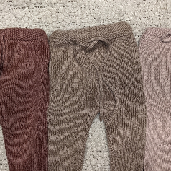 Ponponia Pointelle Knit Legging - Picture 2 of 5